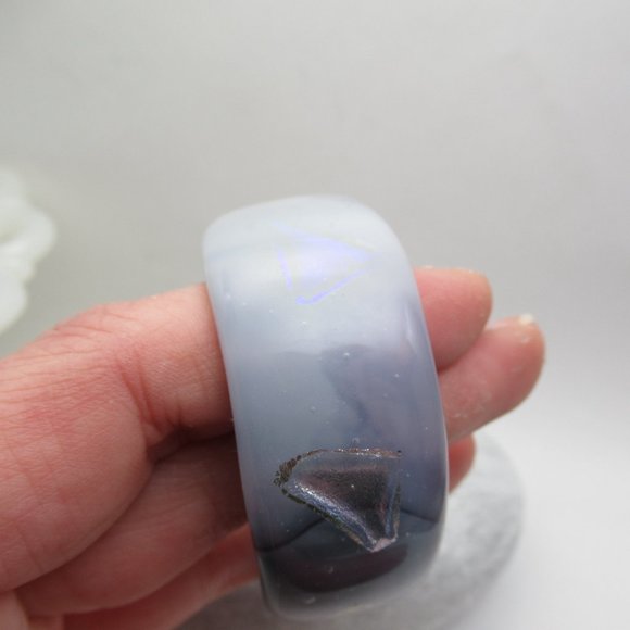 Fused Glass Cuff Bracelet - Picture 7 of 15